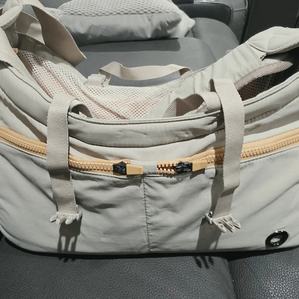 NWT Beige Pet Carrier Tote Bag